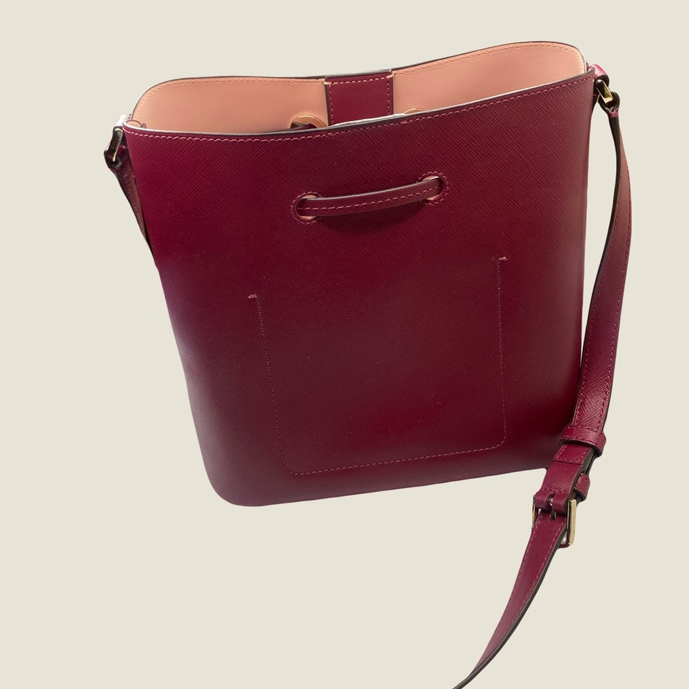 kate spade Raspberry Pink Pebbled Leather Shoulder Bag - Picture 4 of 8